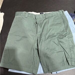 J. Crew Olive Green Men's 9” inseam Chino Shorts